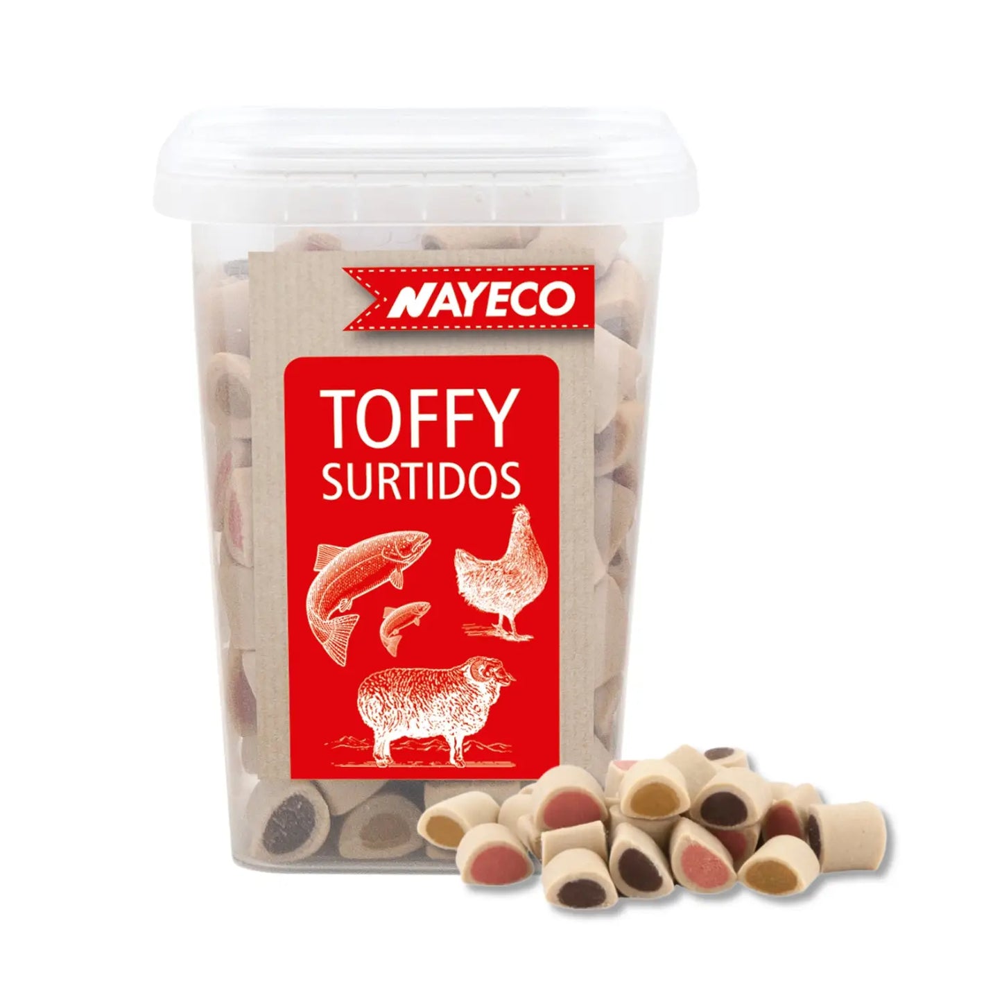 Bote De Snacks para Perros Varios Sabores Nayeco - Mejor Precio - Mascotas Ávila