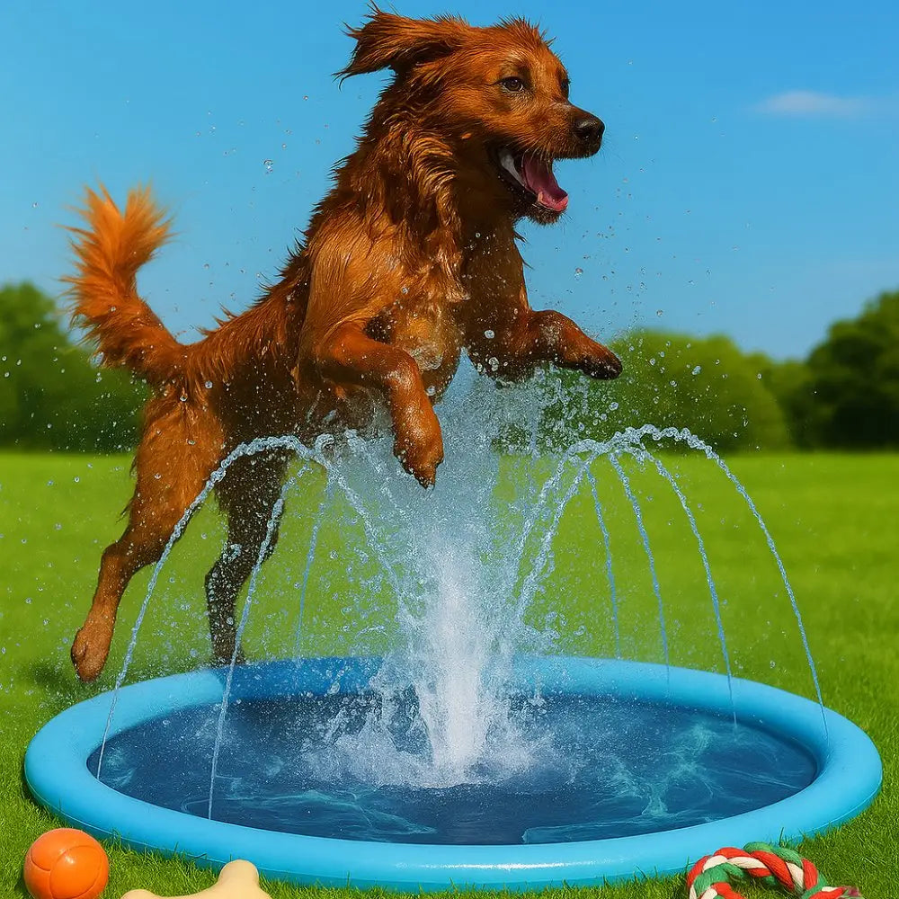 Piscina Para Perros Splash T-M 150 cm Wouapy WOUAPY