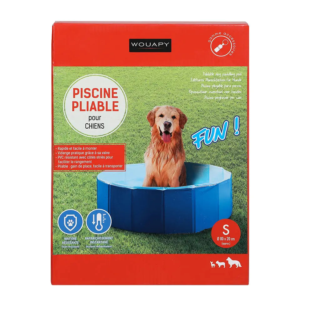 Piscina Para Perros 80Cm Wouapy - Mejor Precio - Mascotas Ávila