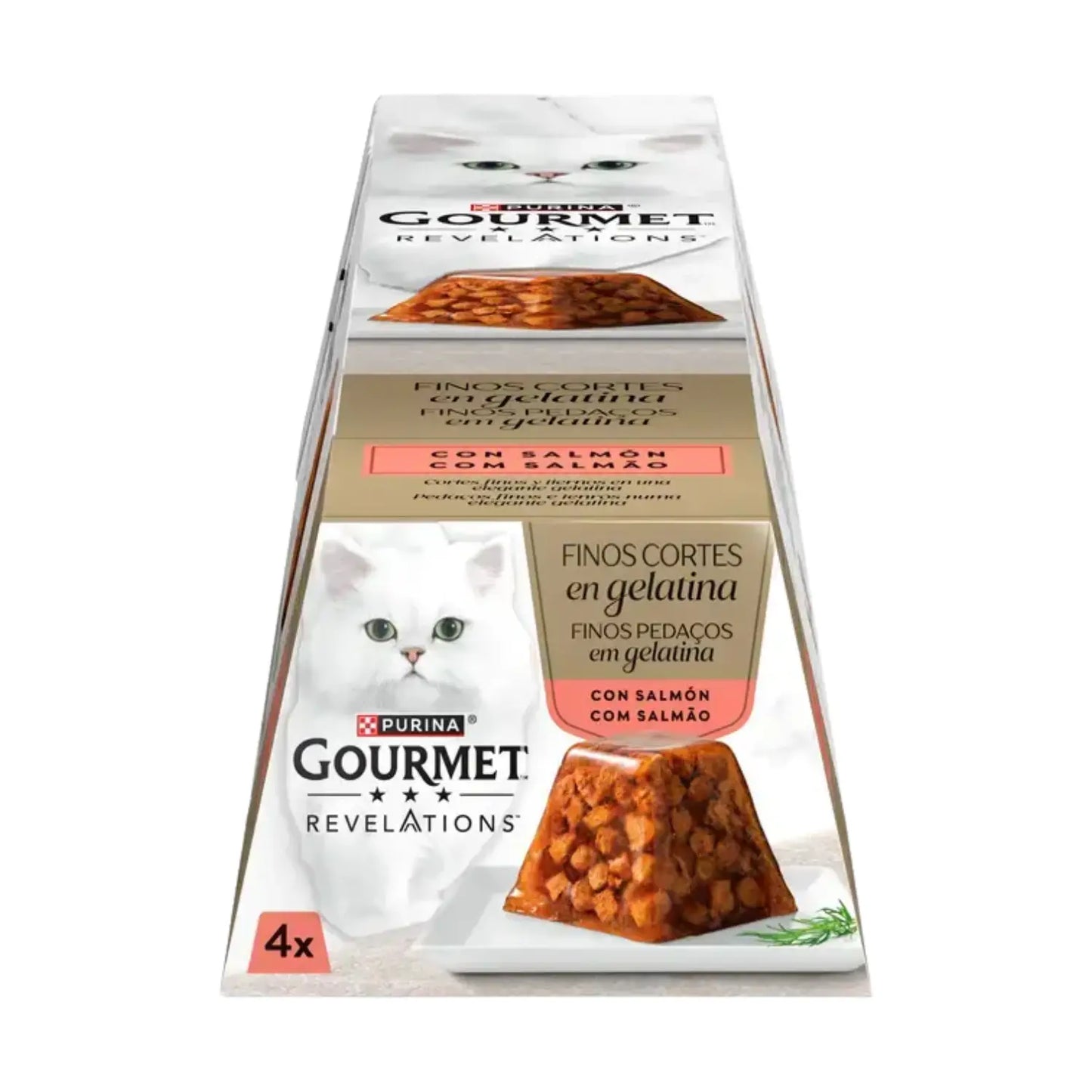 gourmet Revelations Finos Cortes Pack 4x57g - Mejor Precio - Mascotas Ávila