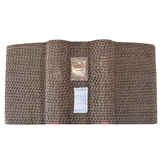 Rascador para Gatos Cartón Frog Catnip 45x24x9 cm