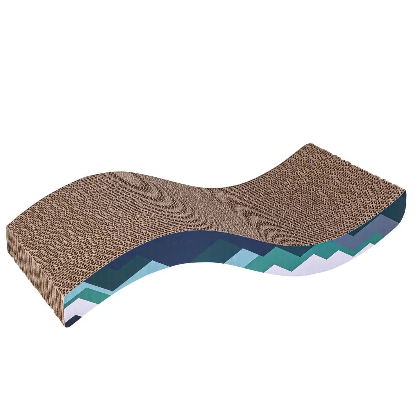 Rascador para Gatos Cartón Snake Catnip 45x23x9cm - Mejor Precio - Mascotas Ávila