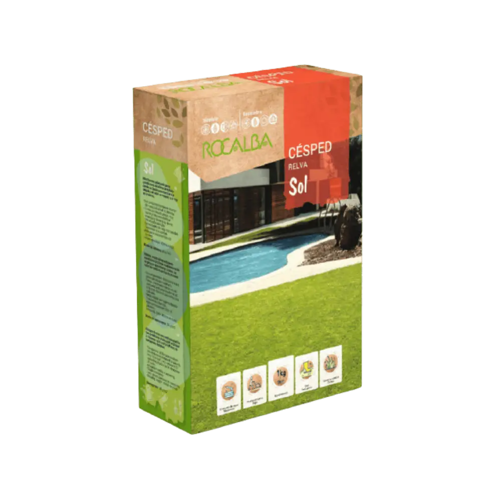 Semilla Césped Sol Fórmula Oasis Rocalba ROCALBA