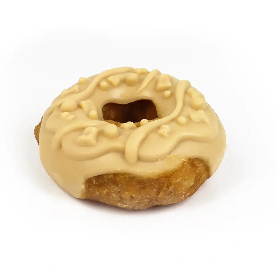 Snack Donut Pollo Glaseado De Coco 7Cm - Mejor Precio - Mascotas Ávila