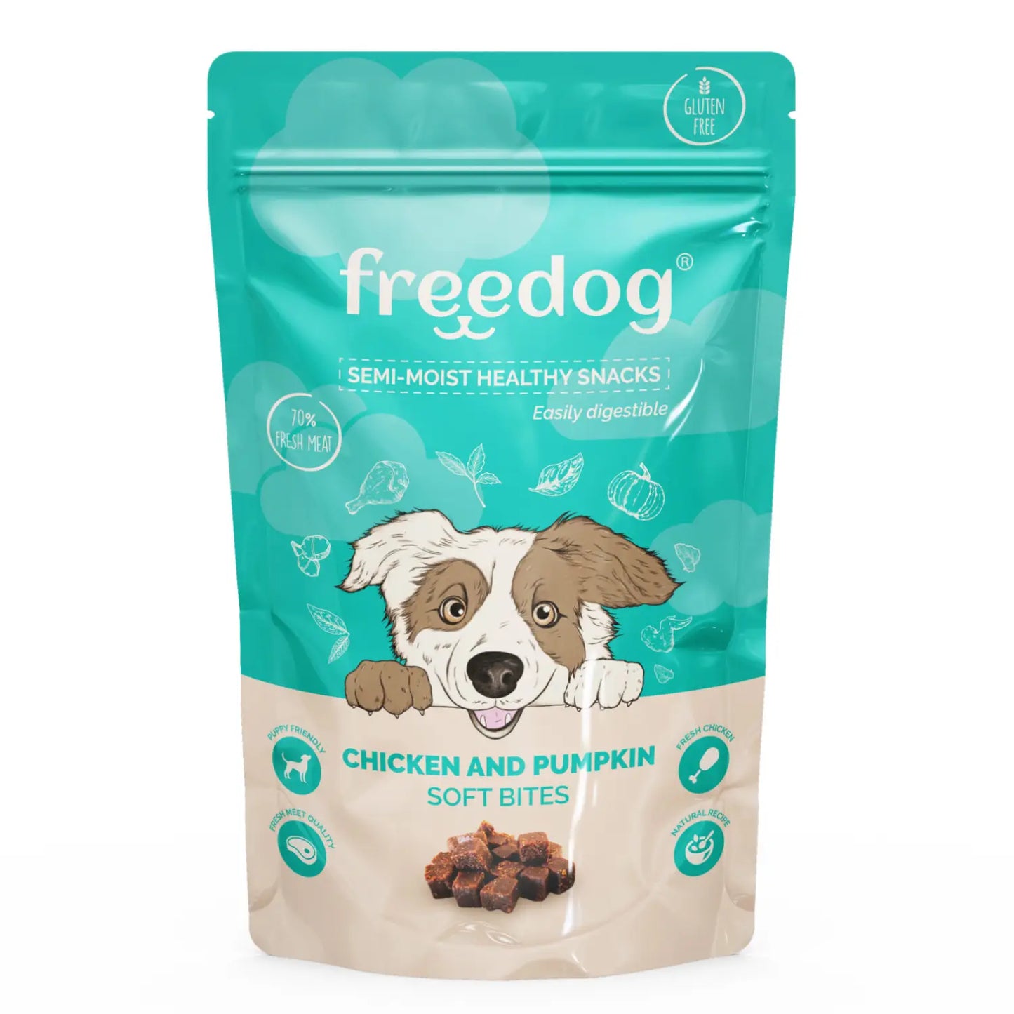 Freedog Soft Bites Snack para Perros Semi-húmedo 100gr - Mejor Precio - Mascotas Ávila