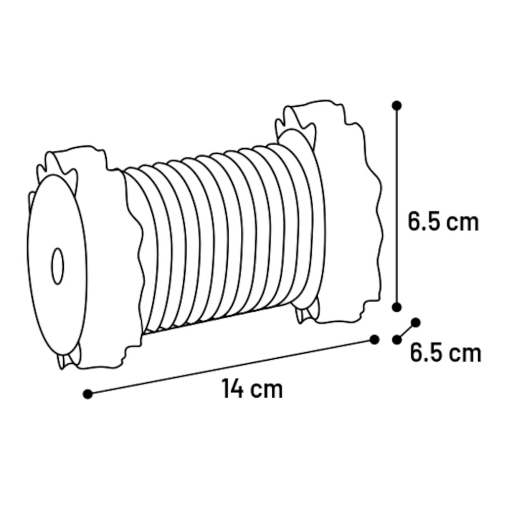 Snack Roedor Charro 14 cm FLAMINGO Mascotas-Ávila