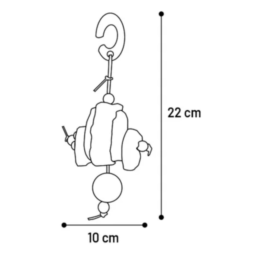Snack Roedor Mareb 14 cm FLAMINGO Mascotas-Ávila