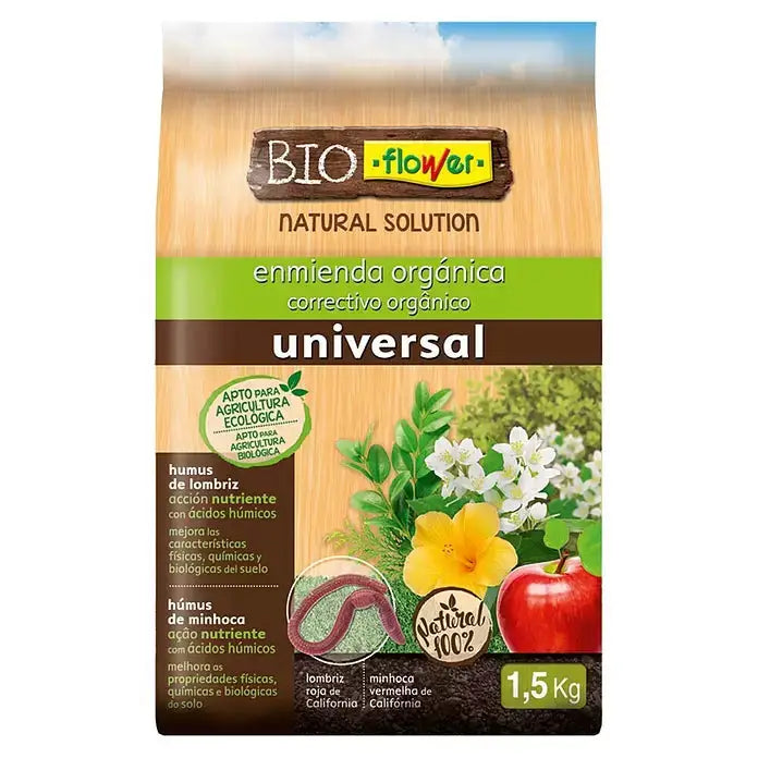 Sustrato Humus De Lombriz 3L Flower - Mejor Precio - Mascotas Ávila