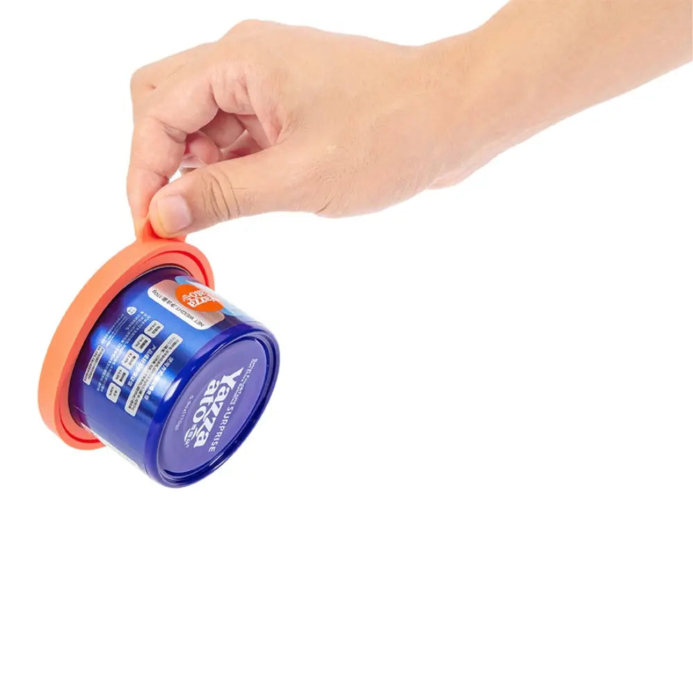 Tapa Latas de Silicona Coral (3 medidas en 1) - Mejor Precio - Mascotas Ávila