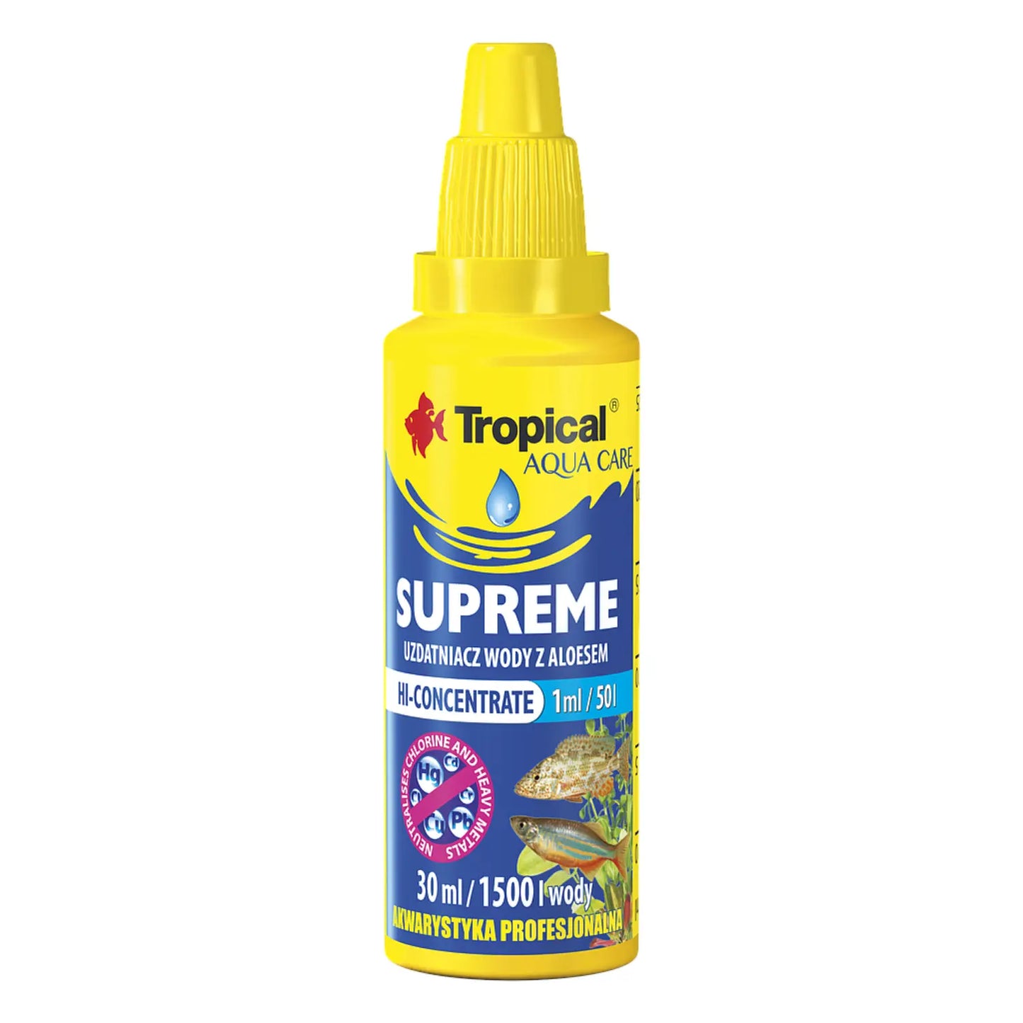 Tropical Acondicionador de Agua Supreme con Aloe Vera 30 ml - Mejor Precio - Mascotas Ávila