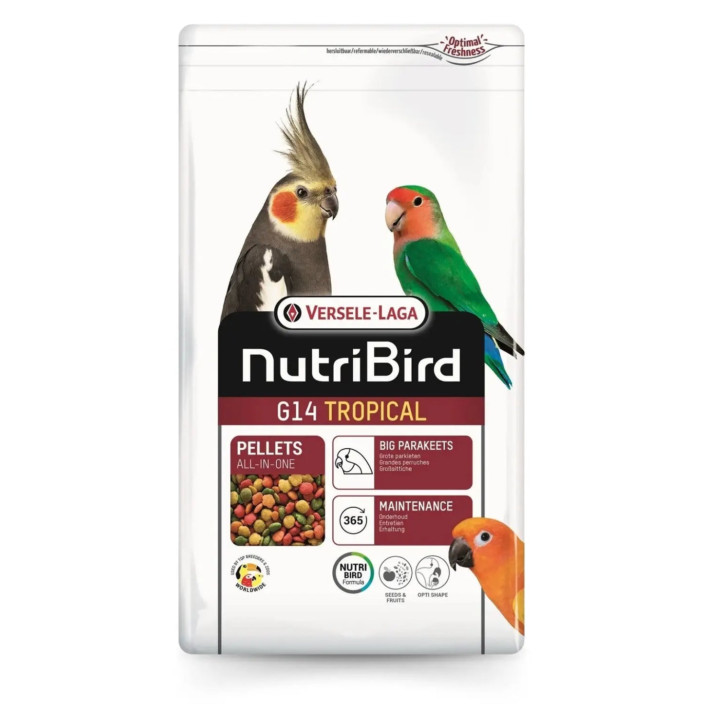 Versele Nutribird Tropical G14 Alimento para Periquitos - Mejor Precio - Mascotas Ávila