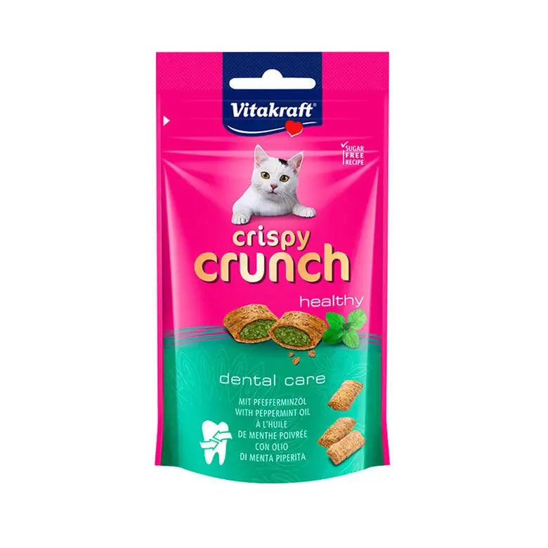 VITAKRAFT CRISPY CRUNCH DENTAL 60GR - Mejor Precio - Mascotas Ávila
