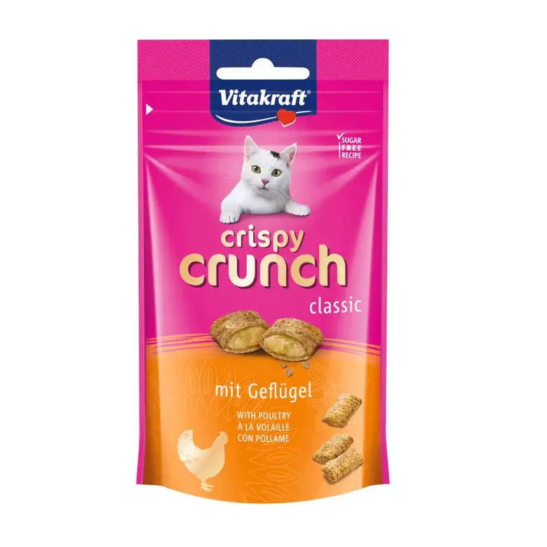 VITAKRAFT CRISPY CRUNCH POLLO 60GR - Mejor Precio - Mascotas Ávila