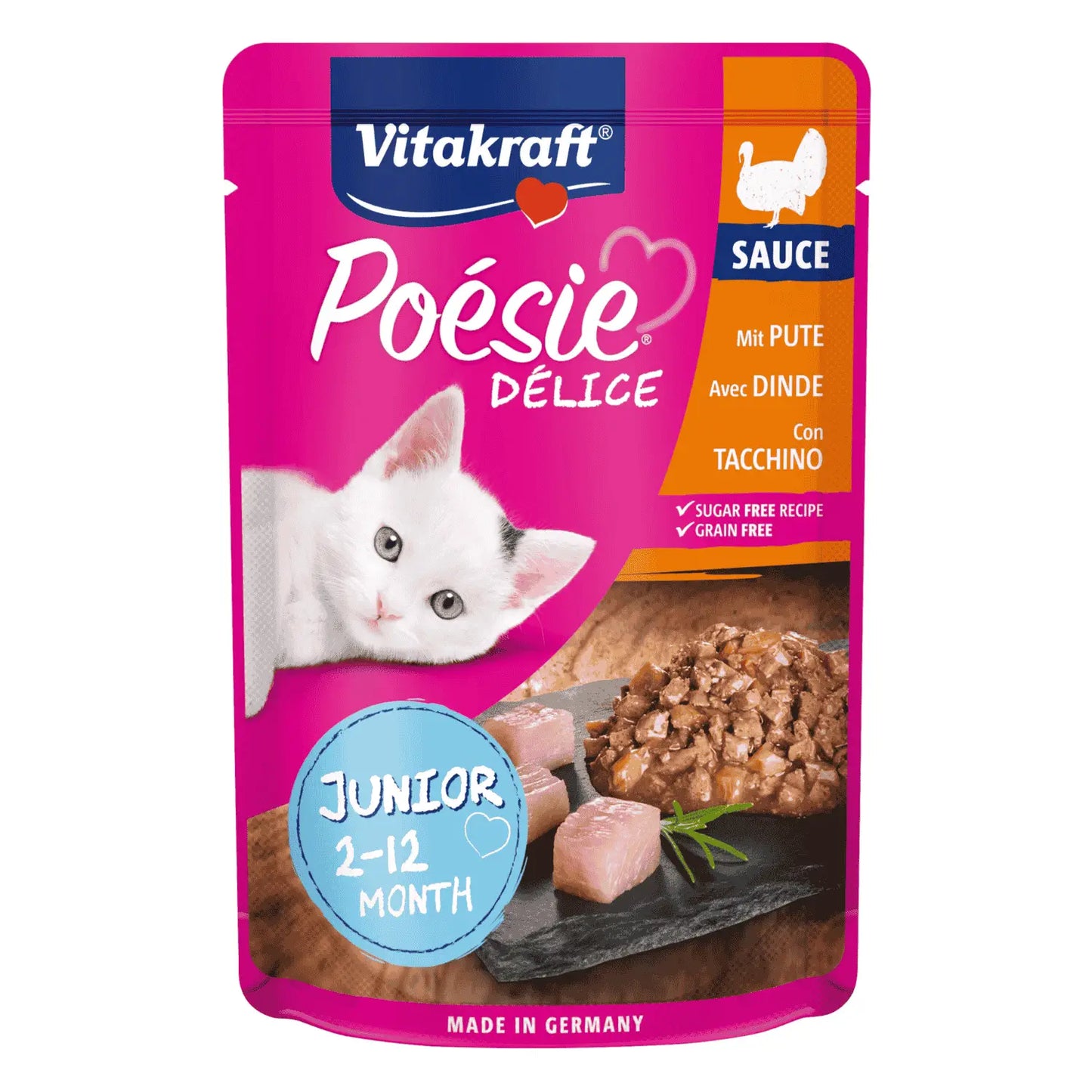 Vitakraft Poesie Délice Sauce Junior 85gr - Mejor Precio - Mascotas Ávila