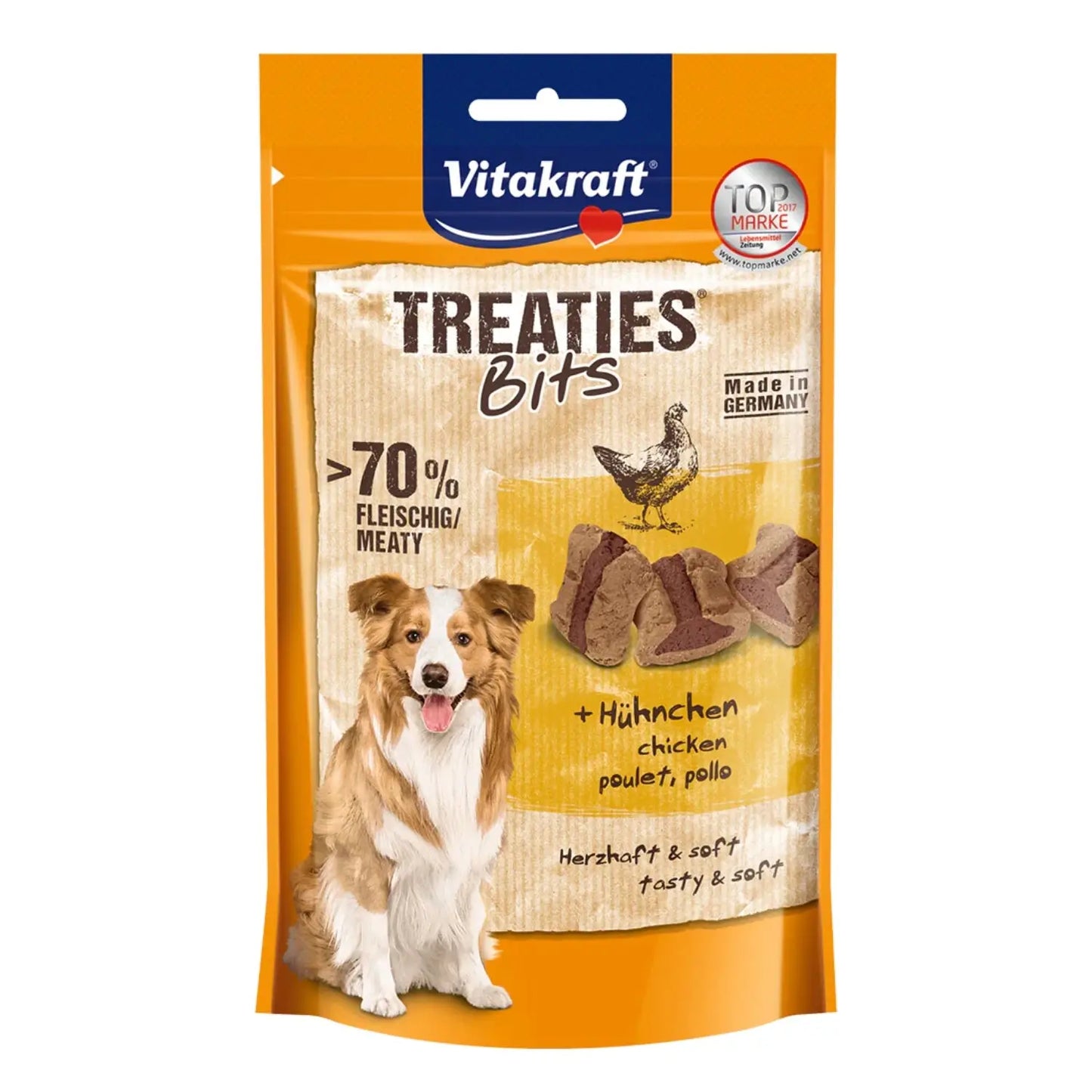 Vitakraft Treaties Bits Pollo & Bacon 120gr - Mejor Precio - Mascotas Ávila