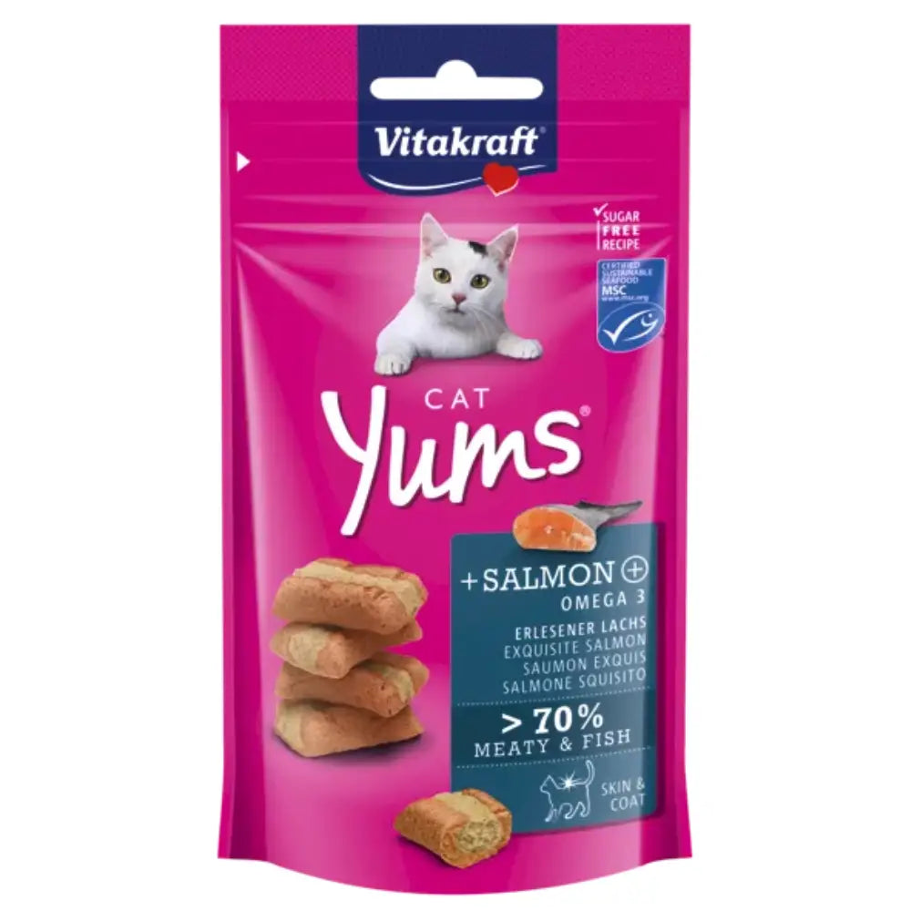 Vitakraft Cat Snack Yums Salmón 40 g VITAKRAFT