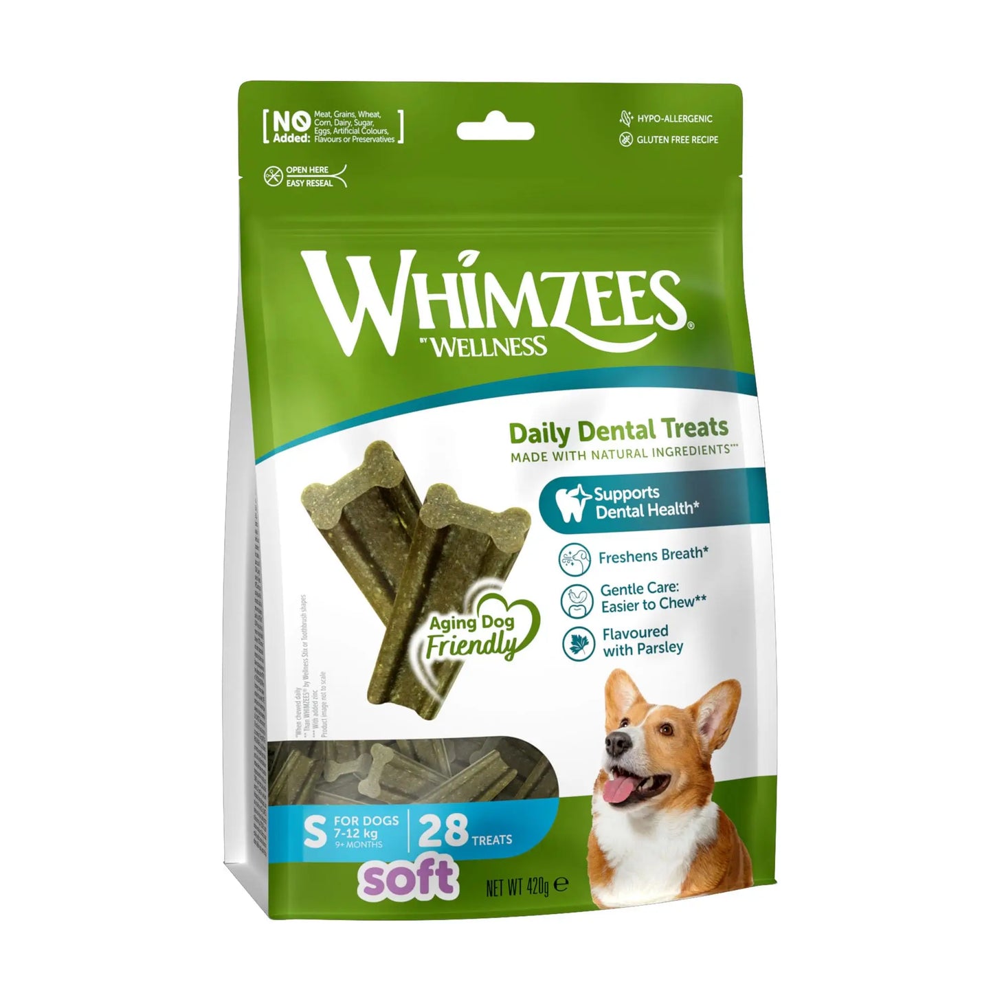 Whimzees Soft Value - Bolsa de 360g - Mejor Precio - Mascotas Ávila