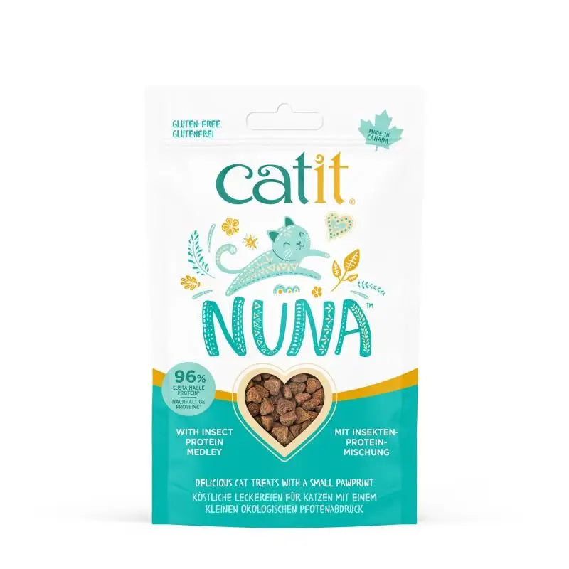 CATIT SNACK NUNA PROTEINA DE INSECTO 67G MIXTO