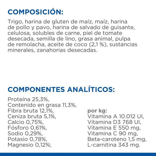 Hill'S Science Plan Perfect Weight Adult Large Pollo 12 kg pienso para perros