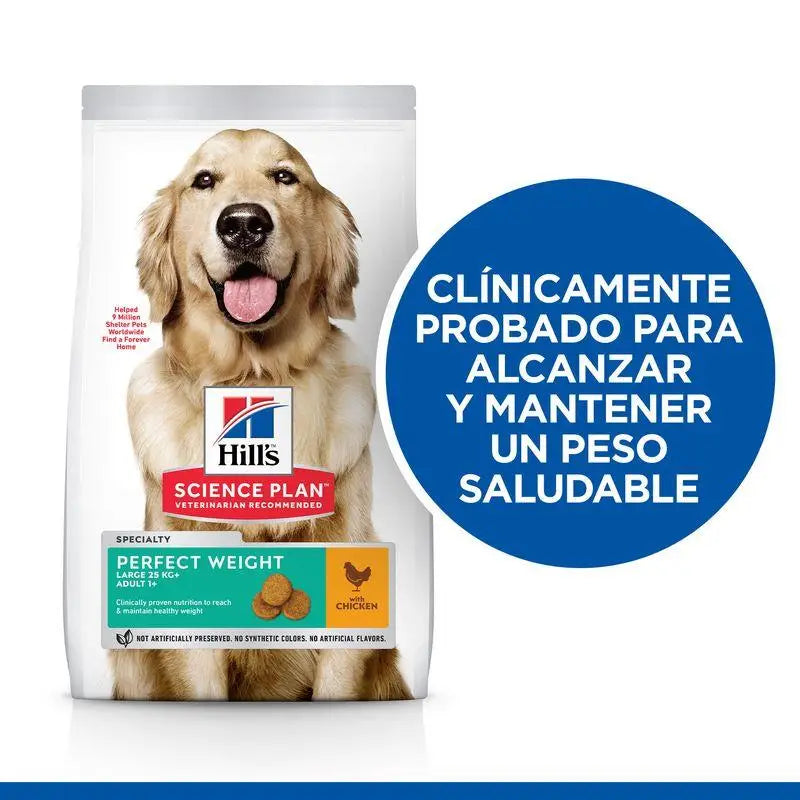 HILL'S SP CANINE ADULTO PERFECT WEIGHT LARGE BREED 12KG
