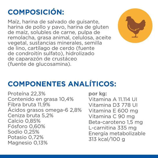 Hill'S Science Plan Adult Light Large Breed Pollo 14 kg Alimento para Perros