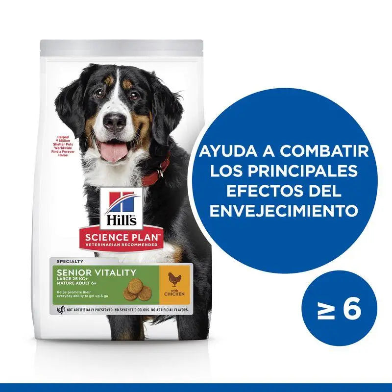Hill's SP Canine Mature Adult 5+ Senior Vitality Large Breed Pollo 14kg