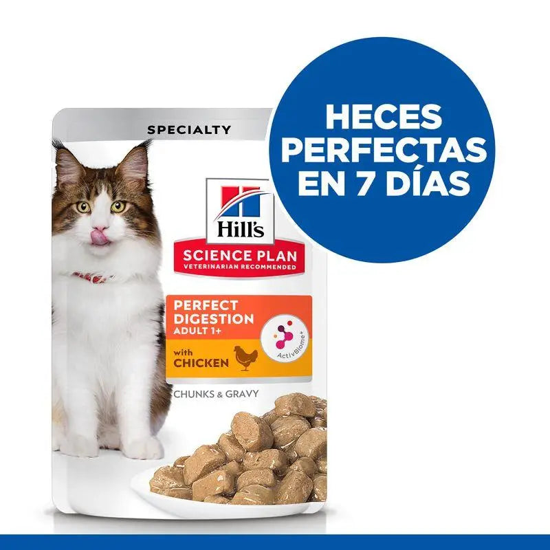 Hill's SP Feline Adult Perfect Digestion Pollo 85g sobre