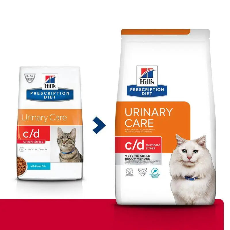 Hill's Feline c/d Urinary Stress Pescado Azul 1.5kg