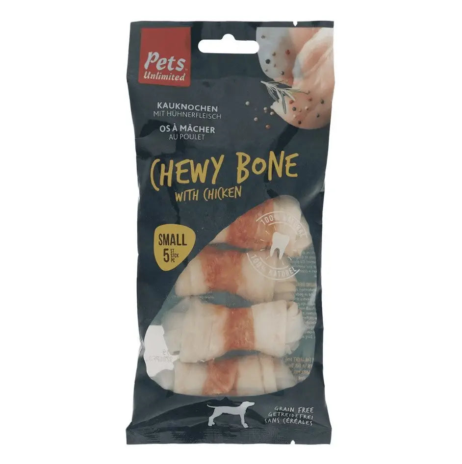 Snack Dog Pets Huesos masticables con pollo 75g