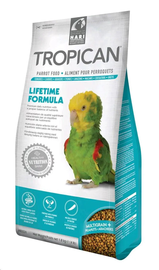 Alimento para Loros Tropican Mantenimiento Lifetime Fórmula