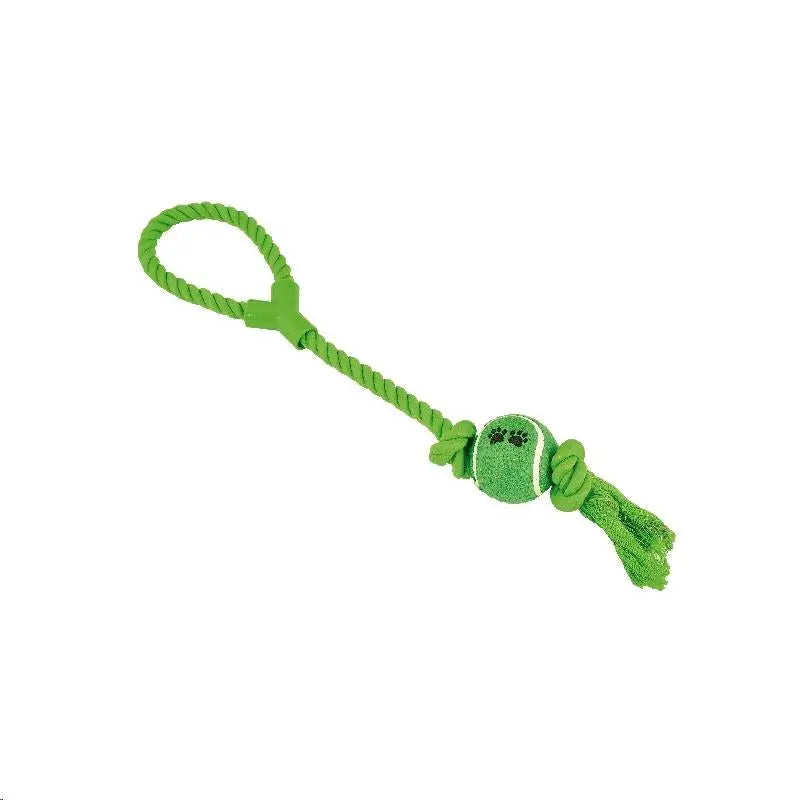 CUERDA DENTAL CON PELOTA Y ASA 33cm-120gr