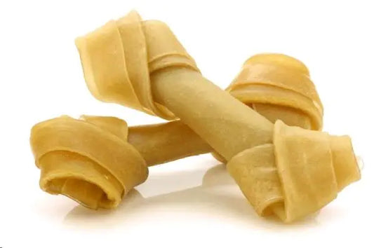 Hueso Nudo Piel Snack para Perros