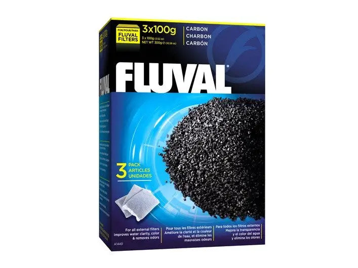 FLUVAL CARBÓN 300 GRS 3 X 100