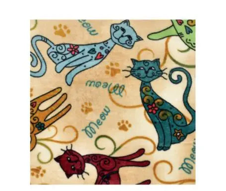 MANTA GATO CHIC NAYECO70X60CM