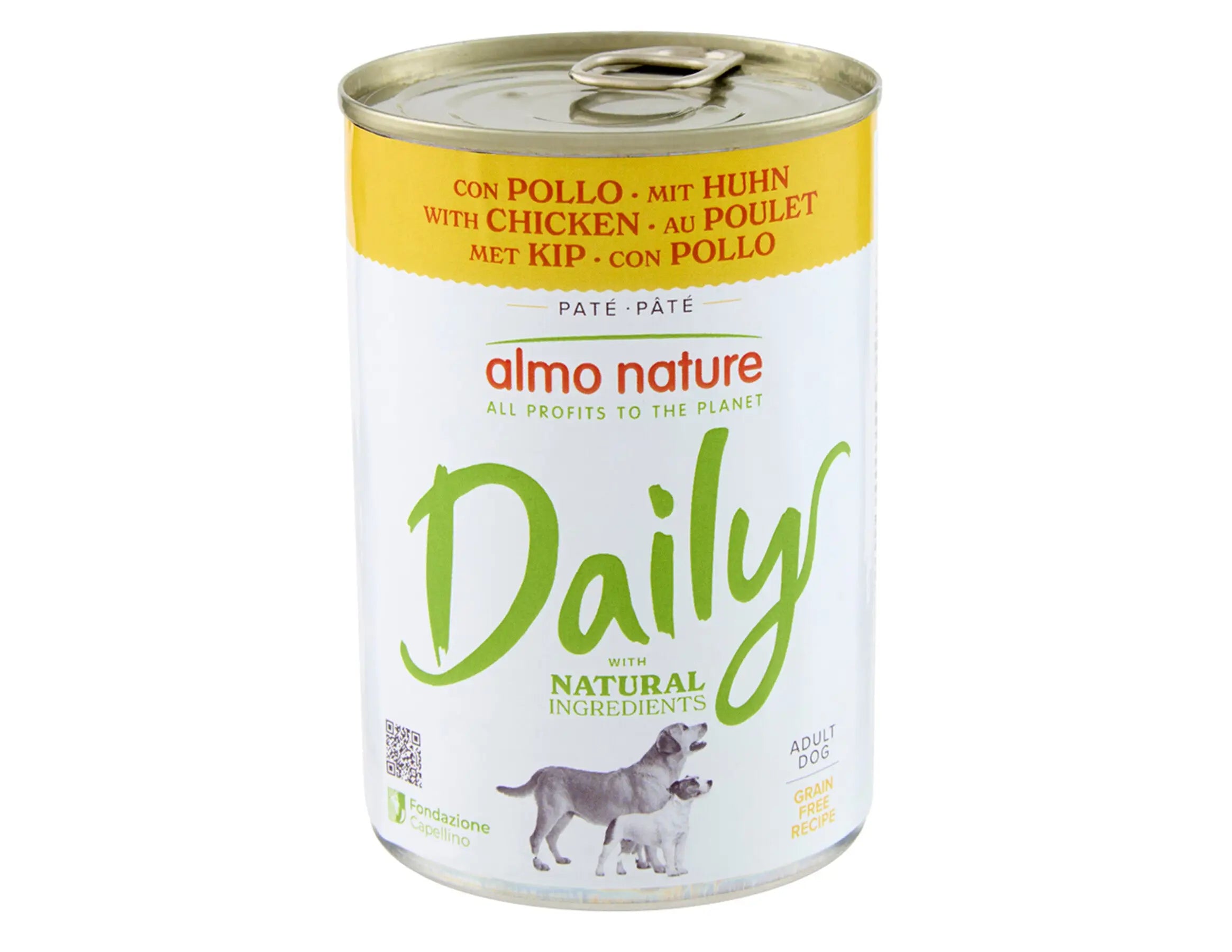 Almo Nature Daily Lata 400 g Comida Húmeda para Perros ALMO NATURE