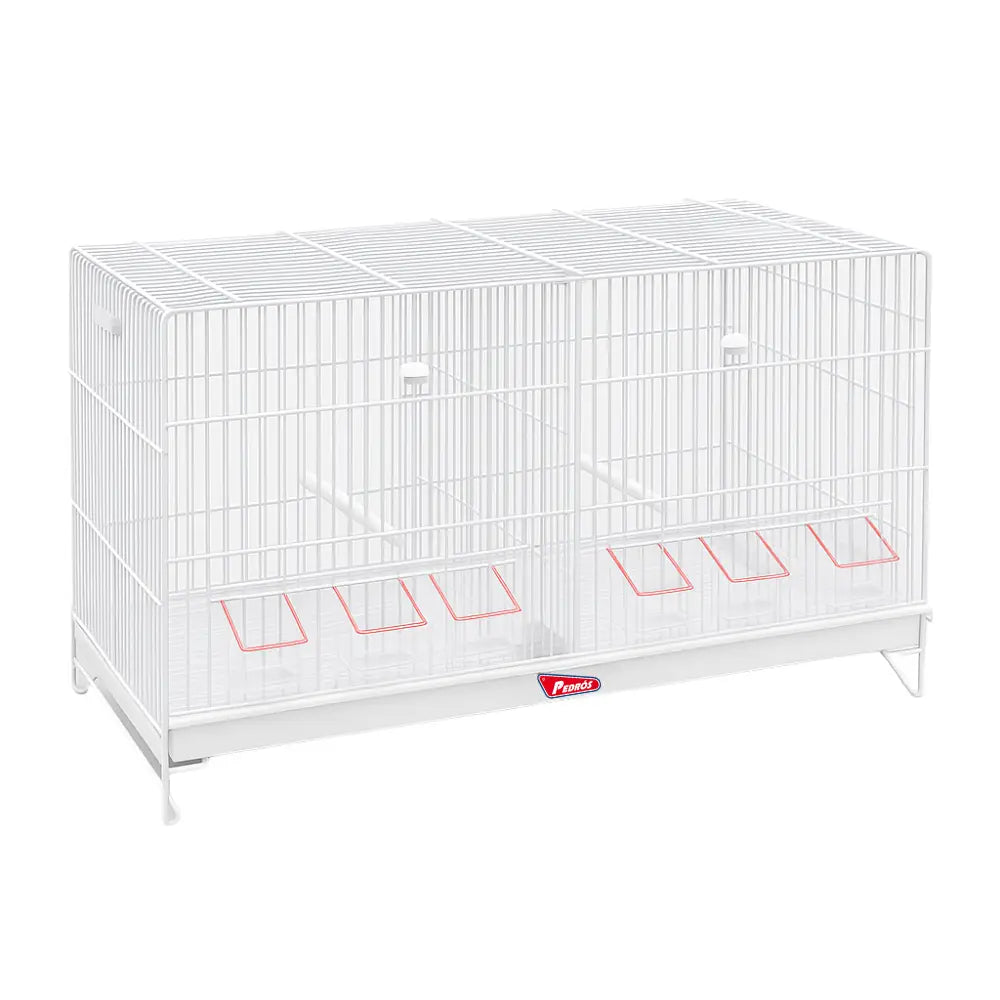 Jaula Cría 60 Nova Blanca (61X31X37) C/Separador PEDROS