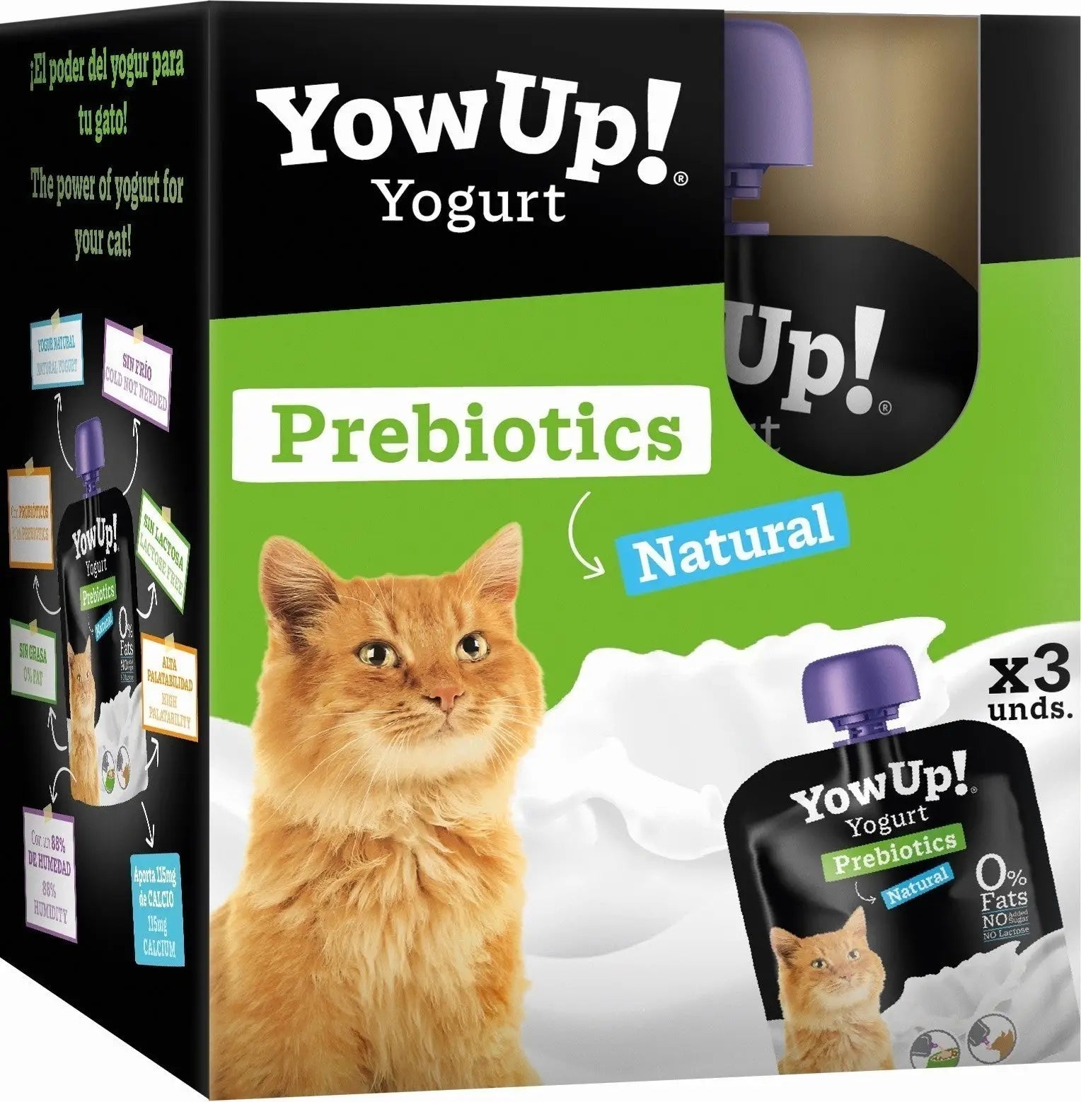 Yowup Yogur Para Gatos 85Gr Pack-3 - Mejor Precio - Mascotas Ávila