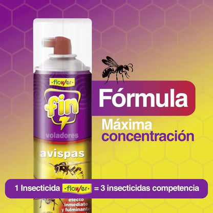 Flower Insecticida Fin Avispas Especial Nido 800Cc FLOWER