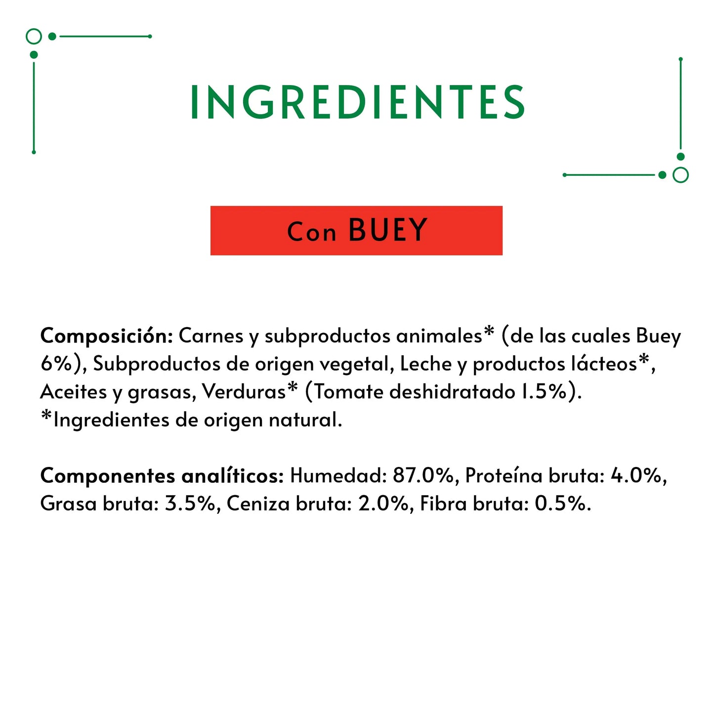 Gourmet Nature'S Creations Pure Buey y Tomate 5x10 g PURINA