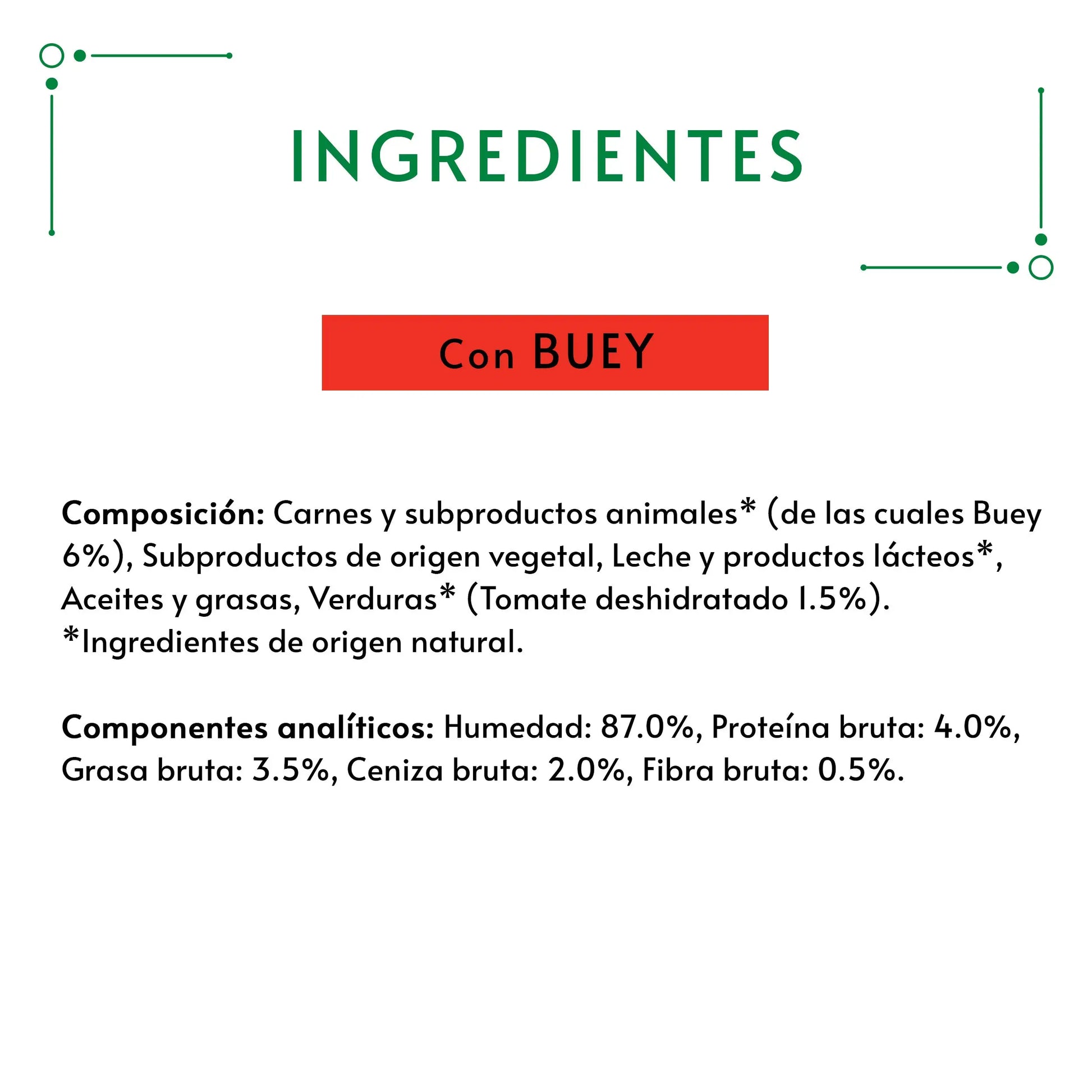 Gourmet Nature'S Creations Pure Buey y Tomate 5x10 g PURINA