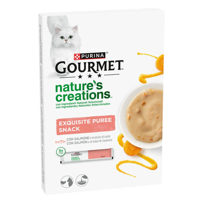 Gourmet Nature'S Creations Pure Salmón y Zanahoria 5x10 g PURINA