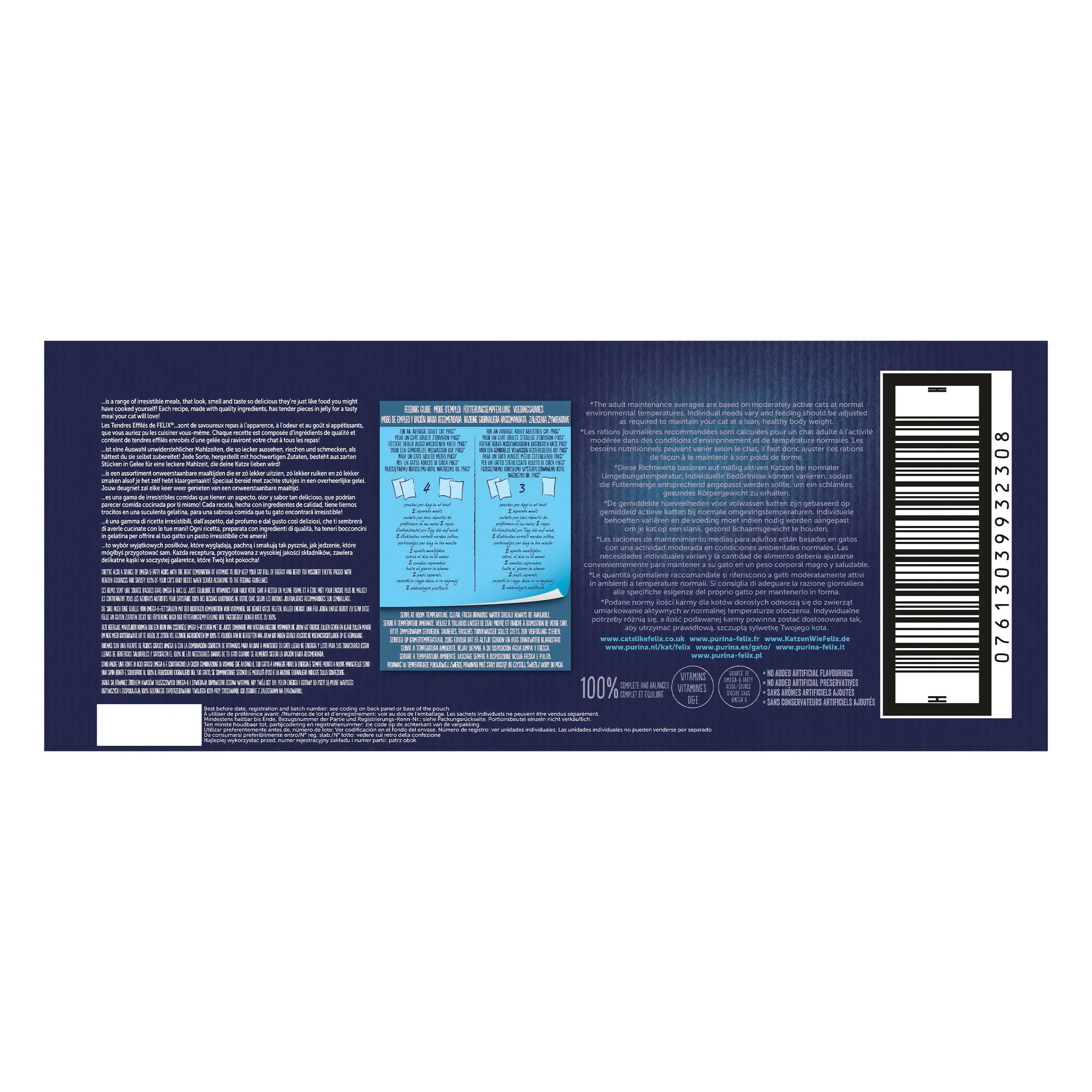 Felix Fantastic Selección de Sabores En Gelatina Pack 44X85 g FELIX