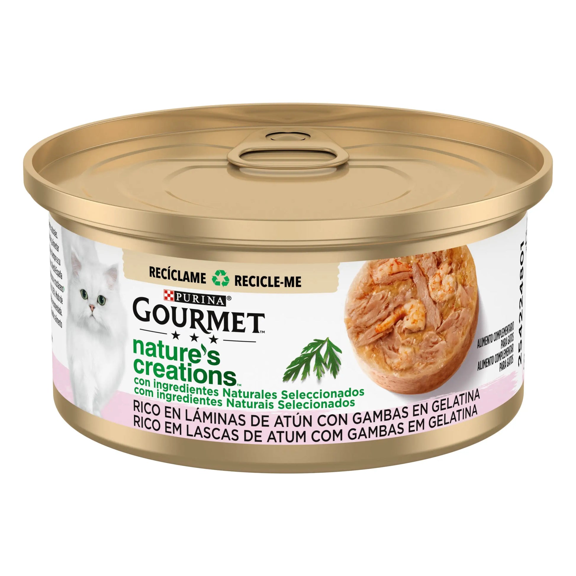 Gourmet Nature'S Creations Atún y Gambas 70 g PURINA