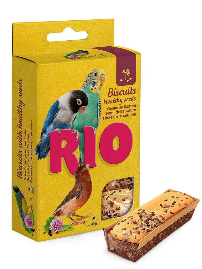 Snack Semillas Saludables Natural Para Aves pack-5X7gr Rio - Mejor Precio - Mascotas Ávila