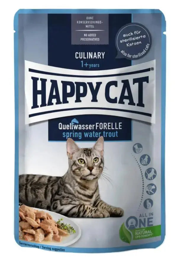 Happy Cat Culinary Meat In Sauce Weidelamm Pouch 85g - Mejor Precio - Mascotas Ávila