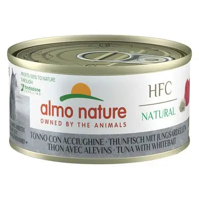 Almo Nature Cat Hfc Lata 70Gr Atun Y Boquerones