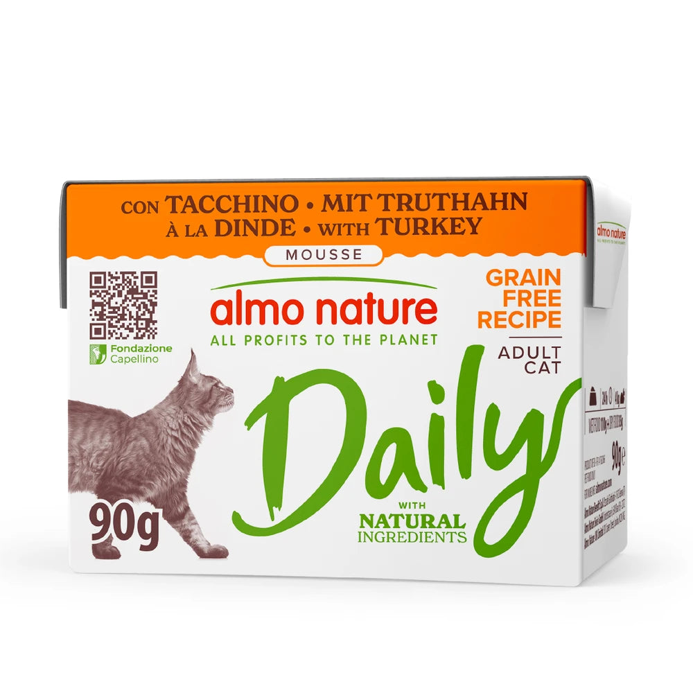Almo Nature Daily Pavo Brick Comida Húmeda para Gatos ALMO NATURE Mascotas-Ávila