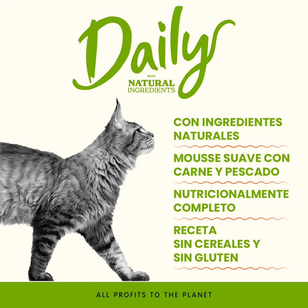 Almo Nature Daily Pavo Brick Comida Húmeda para Gatos ALMO NATURE Mascotas-Ávila