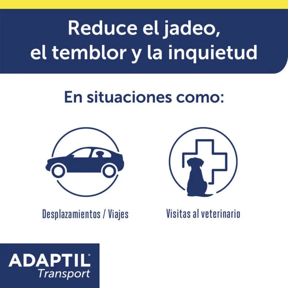 Adaptil Transport Spray Antiestrés para Perros 60 ml - Viajes, Transporte, Veterinario ADAPTIL