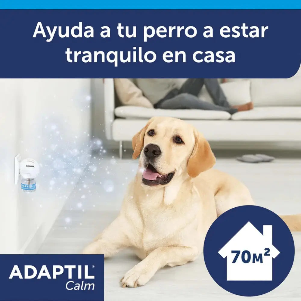 Adaptil Calm Difusor + Recambio 48 ml Reduce el Estrés en Perros ADAPTIL